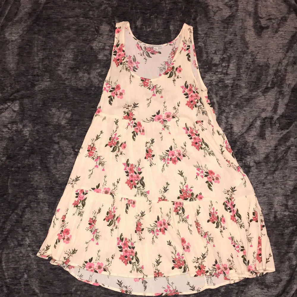 Flowy floral dress
